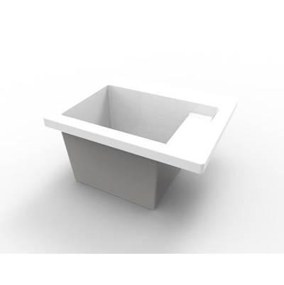 CRESCENT 24X16 SOLID SURFACE SINK - WHITE by Hydro Systems