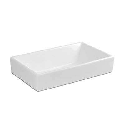 Icera Karo Vessel Lavatory - White by Icera