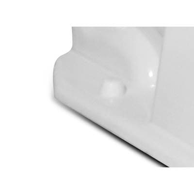 Icera Plastic Floor Bolt Caps White (pair) by Icera