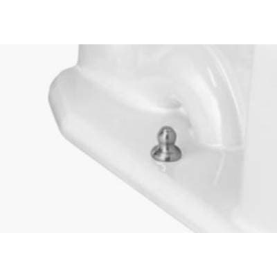 Icera Metal Floor Bolt Caps Polished Chrome (pair) by Icera