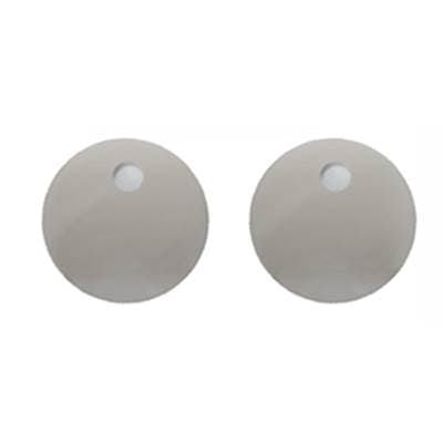 Icera Plastic Seat Caps S-242 S-232 S-235 S-252 White (pair)