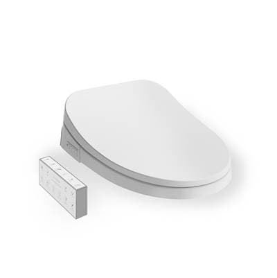 Icera Iwash S-12 Elongated Electronic Bidet Seat - White by Icera