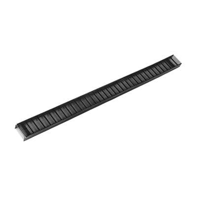 Infinity Drain 24'' Wedge Wire Grate for FXAS 65/FFAS 65/FCSAS 65 - Matte Black by Infinity Drain