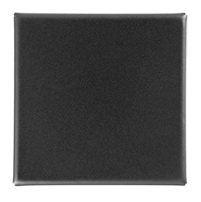 Infinity Drain 4''x4'' LS4 Solid Style Top Plate - Matte Black by Infinity Drain