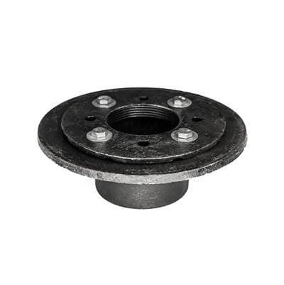 Infinity Drain Infinity Drain Clamp Down Drain Cast Iron 2'' Throat, 2'' Inside Caulk Outlet