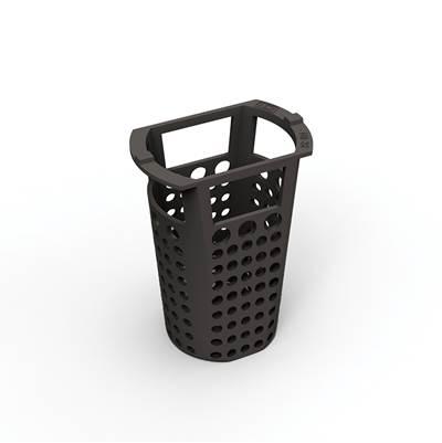 Infinity Drain 2'' Hair Basket for 38 Series in Black by Infinity Drain