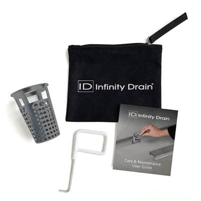 Infinity Drain Hair Maintenance Kit. Includes Maintenance Guide, DKEY Lift-out Key, and HB 65...