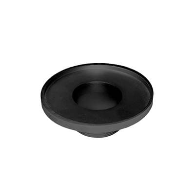 Infinity Drain 5'' X 5'' Stainless Steel 2- Throat Only - Matte Black
