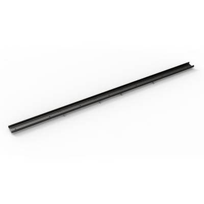 Infinity Drain 36'' Open Ended Tile Insert Frame Only for RA 6536 in - Matte Black by Infinity Drain