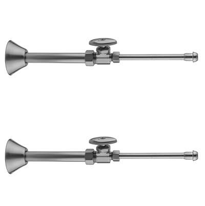 Jaclo Multi Turn Straight Pattern 5/8'' O.D. Compression (Fits 1/2'' Copper) x 3/8'' O.D. Faucet ... by Jaclo