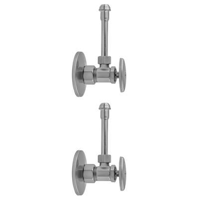 Jaclo Multi Turn Angle Pattern 5/8'' O.D. Compression (Fits 1/2'' Copper) x 3/8'' O.D. Faucet Sup...