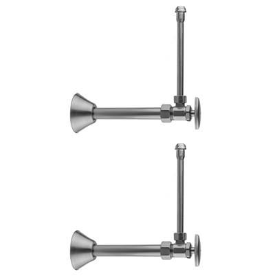 Jaclo Multi Turn Angle Pattern 5/8'' O.D. Compression (Fits 1/2'' Copper) x 3/8'' O.D. Faucet Sup... by Jaclo