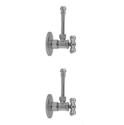 Jaclo Multi Turn Angle Pattern 5/8'' O.D. Compression (Fits 1/2'' Copper) x 3/8'' O.D. Faucet Sup... by Jaclo