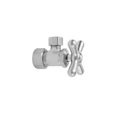 Jaclo Multi Turn Angle Pattern 5/8'' O.D. Compression (fits 1/2'' Copper) X 3/8'' O.D. Supply... by Jaclo