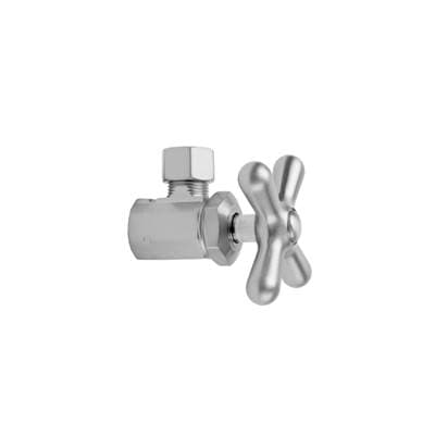 Jaclo Multi Turn Angle Pattern 1/2'' IPS X 3/8'' O.D. Supply Valve with Cross Handle - Vintage... by Jaclo