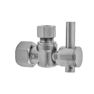 Jaclo Quarter Turn Angle Pattern 3/8'' IPS X 3/8'' O.D. Supply Valve with Contempo Lever Handle -...