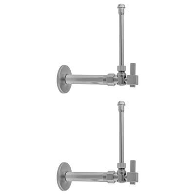 Jaclo Quarter Turn Angle Pattern 1/2'' IPS X 3/8'' O.D. Faucet Supply Kit with Square Lever... by Jaclo