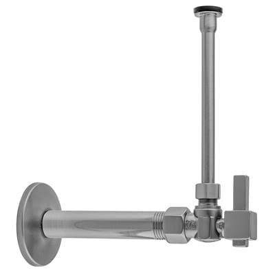 Jaclo Quarter Turn Angle Pattern 1/2'' IPS x 3/8'' O.D. Toilet Supply Kit with Square Lever Handl... by Jaclo