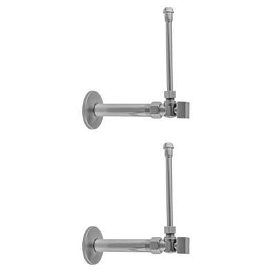 Jaclo Quarter Turn Angle Pattern 1/2'' IPS x 3/8'' O.D. Faucet Supply Kit with Square Handle, 20'... by Jaclo