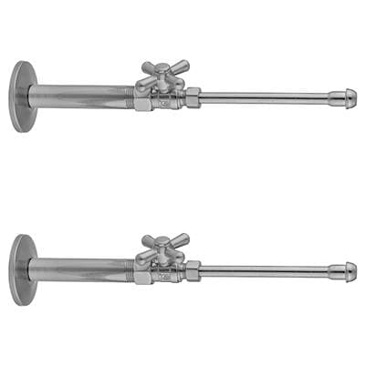 Jaclo Quarter Turn Straight Pattern 1/2'' IPS X 3/8'' O.D. Faucet Supply Kit with Standard Cross...