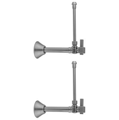 Jaclo Quarter Turn Angle Pattern 1/2'' Copper (sweat Fit) X 3/8'' O.D. Faucet Supply Kit with...