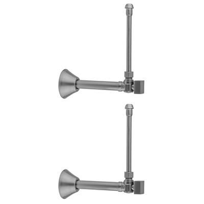 Jaclo Quarter Turn Angle Pattern 1/2'' Copper (Sweat Fit) x 3/8'' O.D. Faucet Supply Kit with Squ... by Jaclo