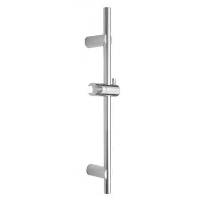 Jaclo 24'' Retrofit Wall Bar with Adjustable Mounts - Aged Unlacquered Brass