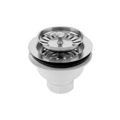 Jaclo Adjustable Lutz Sink Strainer for Kitchen Sinks - Satin Cooper