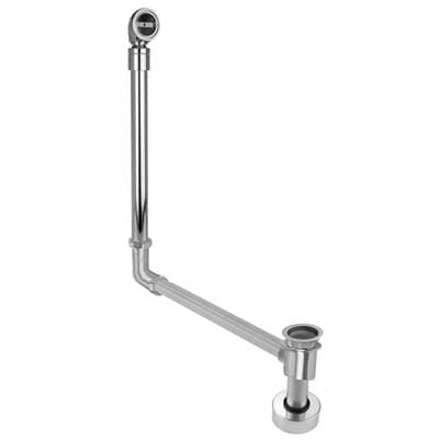 Jaclo Exposed Direct Outlet Tub Drain with Pivot Neck - Antique Brass by Jaclo