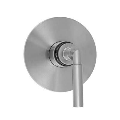 Jaclo Round Plate with Contempo Hub Base Lever Handle Trim for Thermostatic Valves (j-th34 &... by Jaclo