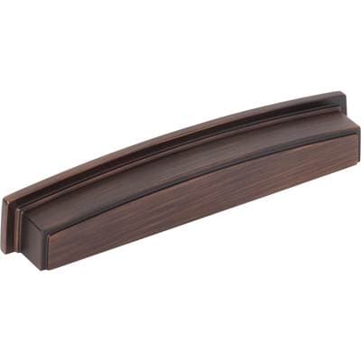 Jeffrey Alexander 160 Mm Center Brushed Oil Rubbed Bronze Square-to-center Square Renzo Cabinet... by Jeffrey Alexander
