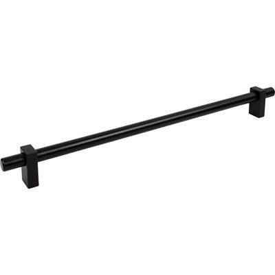 18'' Center-to-Center Matte Black Larkin Appliance Pull by Jeffrey Alexander