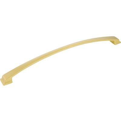 305 mm Center-to-Center Brushed Gold Arched Roman Cabinet Pull