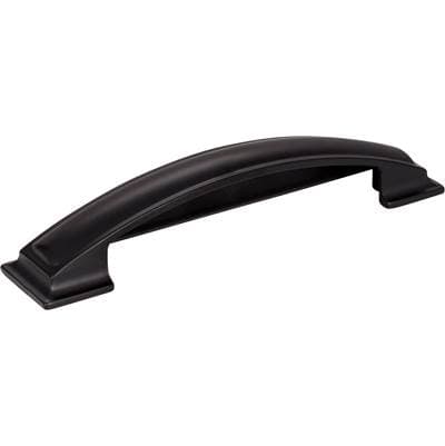 Jeffrey Alexander 128 Mm Center-to-center Matte Black Square Annadale Cabinet Cup Pull