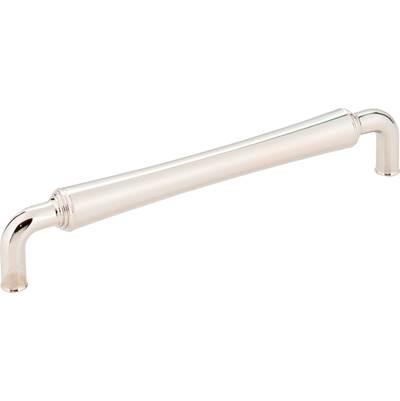 160 mm Center-to-Center Polished Nickel Barrel Bremen 2 Cabinet Pull by Jeffrey Alexander