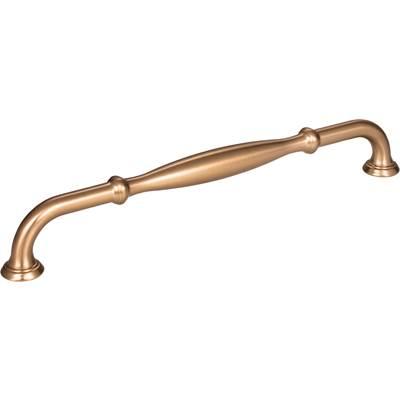 224 mm Center-to-Center Satin Bronze Tiffany Cabinet Pull by Jeffrey Alexander
