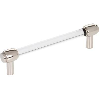 128 mm Center-to-Center Polished Nickel Carmen Cabinet Bar Pull by Jeffrey Alexander