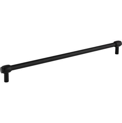 305 mm Center-to-Center Matte Black Hayworth Cabinet Bar Pull by Jeffrey Alexander