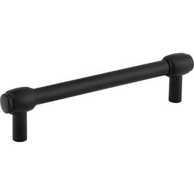 128 mm Center-to-Center Matte Black Hayworth Cabinet Bar Pull by Jeffrey Alexander