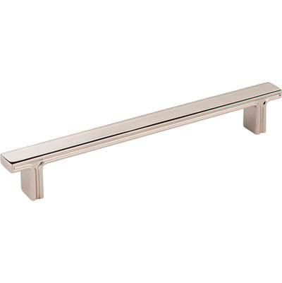 160 mm Center-to-Center Polished Nickel Square Anwick Cabinet Pull by Jeffrey Alexander