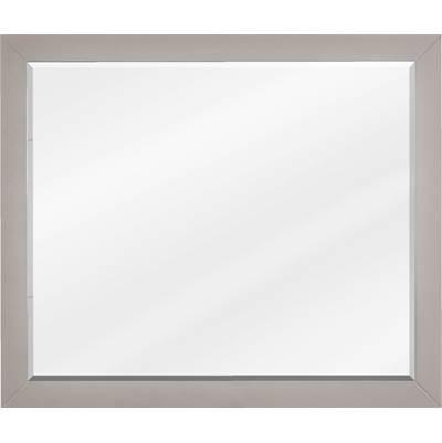 33'' W x 1'' D x 28'' H Grey Cade mirror