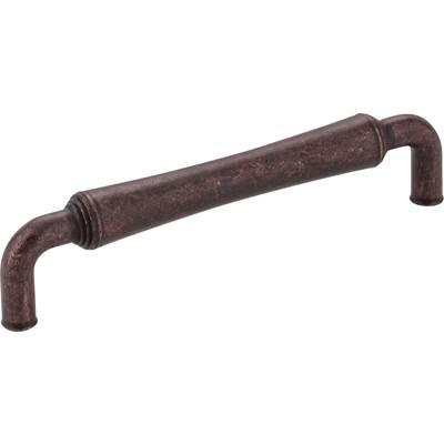 128 mm Center-to-Center Distressed Oil Rubbed Bronze Barrel Bremen 2 Cabinet Pull by Jeffrey Alexander