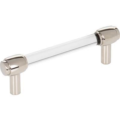 96 mm Center-to-Center Polished Nickel Carmen Cabinet Bar Pull by Jeffrey Alexander
