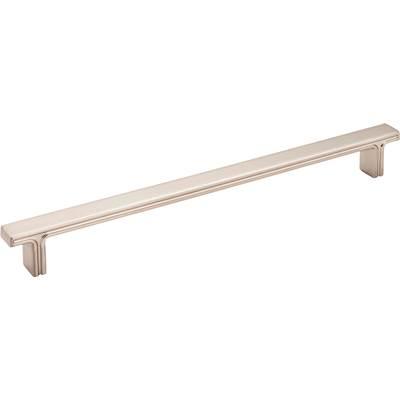 228 mm Center-to-Center Satin Nickel Square Anwick Cabinet Pull by Jeffrey Alexander