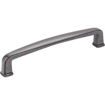 128 mm Center-to-Center Gun Metal Square Milan 1 Cabinet Pull by Jeffrey Alexander