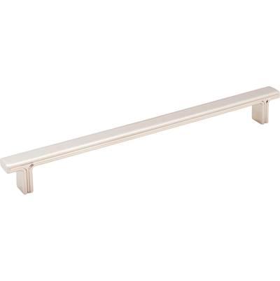 228 mm Center-to-Center Polished Nickel Square Anwick Cabinet Pull by Jeffrey Alexander