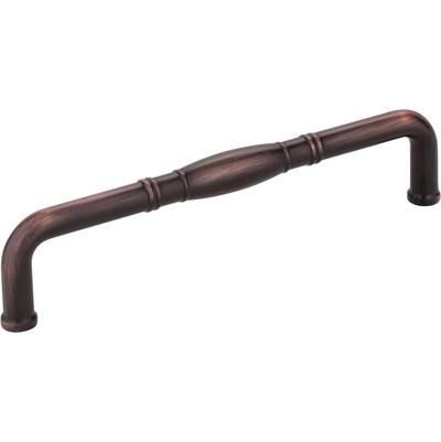 160 mm Center-to-Center Brushed Oil Rubbed Bronze Durham Cabinet Pull by Jeffrey Alexander