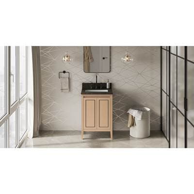 Jeffrey Alexander Percival 24'' Single Bathroom Vanity Set - Natural Oak