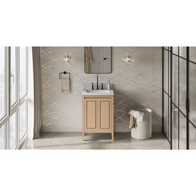 Jeffrey Alexander Percival 24'' Single Bathroom Vanity Set - Natural Oak