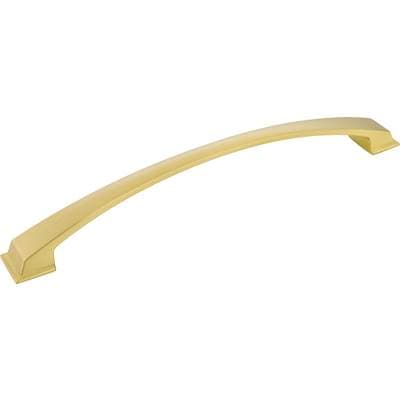 Jeffrey Alexander 12'' Center-to-center Brushed Gold Arched Roman Appliance Handle by Jeffrey Alexander